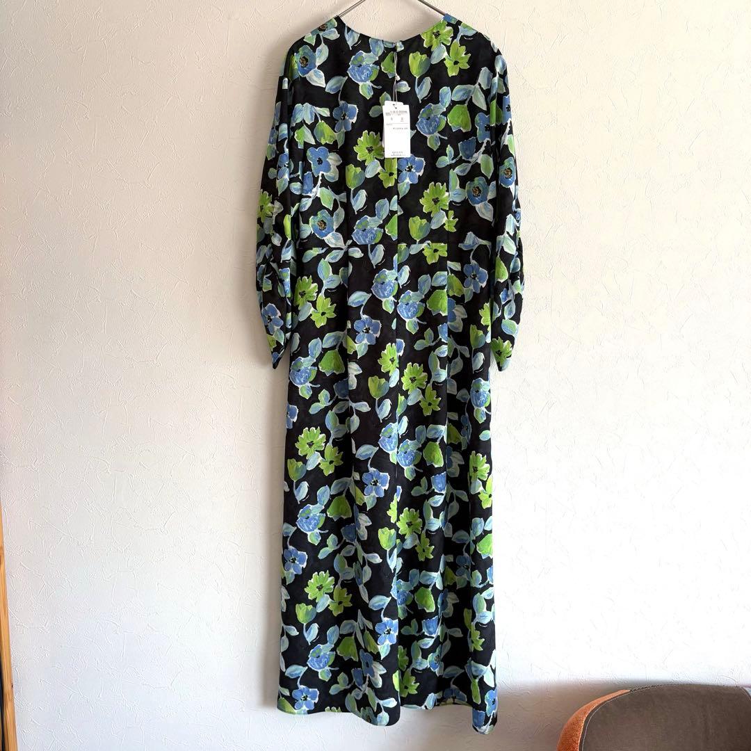 25AW 未使用品✨ ボールジィ スプリングフラワープリントワンピース 36