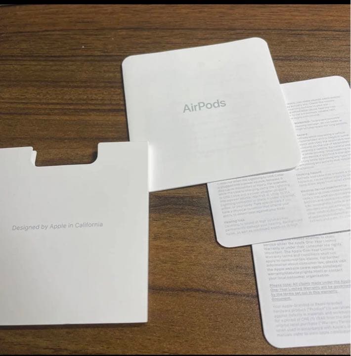 Apple Storeで購入しました。  長期間使用してたので汚れは多少あります