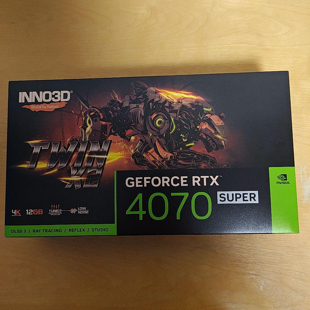 グラフィックボード・グラボ・ビデオカード INNO3D GeForce RTX 4070 Super 12GB