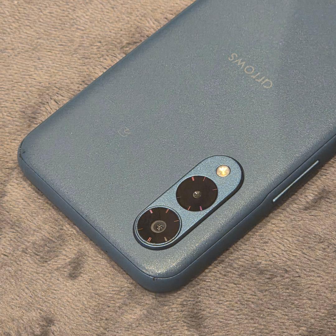 arrows F-52E ネイビーブルー SIMフリー 使用少なめ美品 FCNT