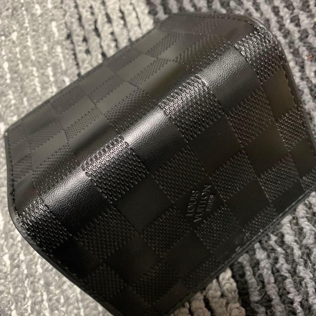 LOUIS VUITTON ブラック ダミエ 名刺入れ ヴィトン