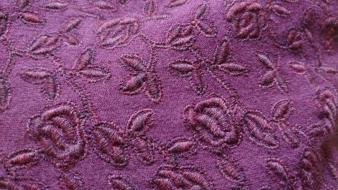 PJC 大西和子さん パープルジップアップ Lサイズ 断捨離中です。