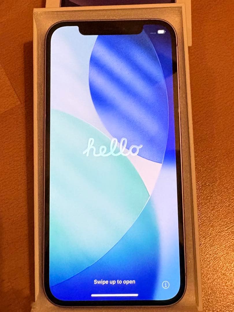 iPhone12 256gb 美品 パープル SIMフリー