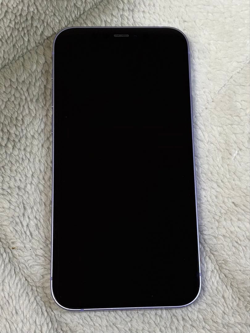 iPhone12 256gb 美品 パープル SIMフリー
