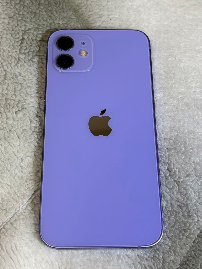 iPhone12 256gb 美品 パープル SIMフリー