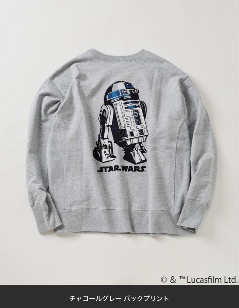 【りん】STAR WARS R2-D2 スウェット ジャーナルスタンダード