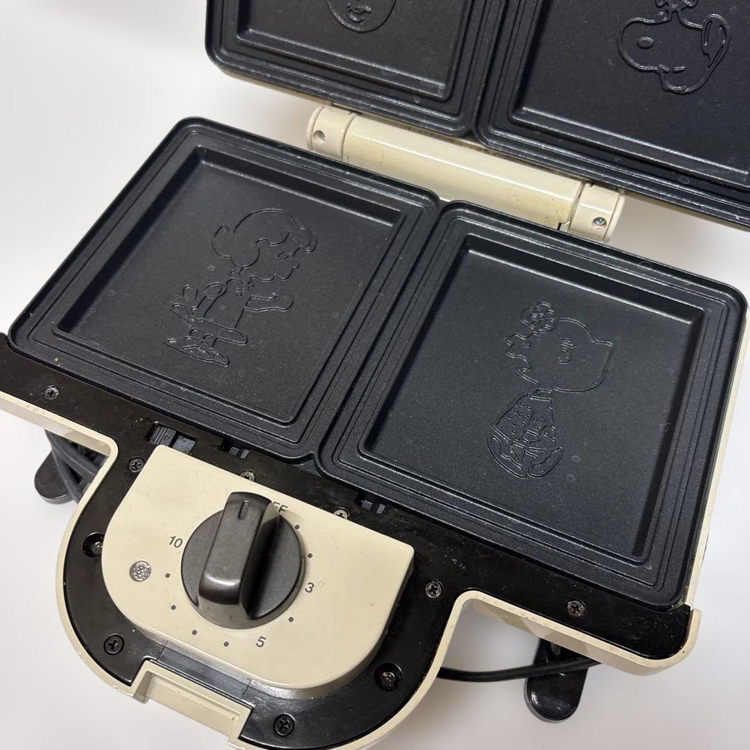 BRUNO ピーナッツ ホットサンドメーカー ダブル