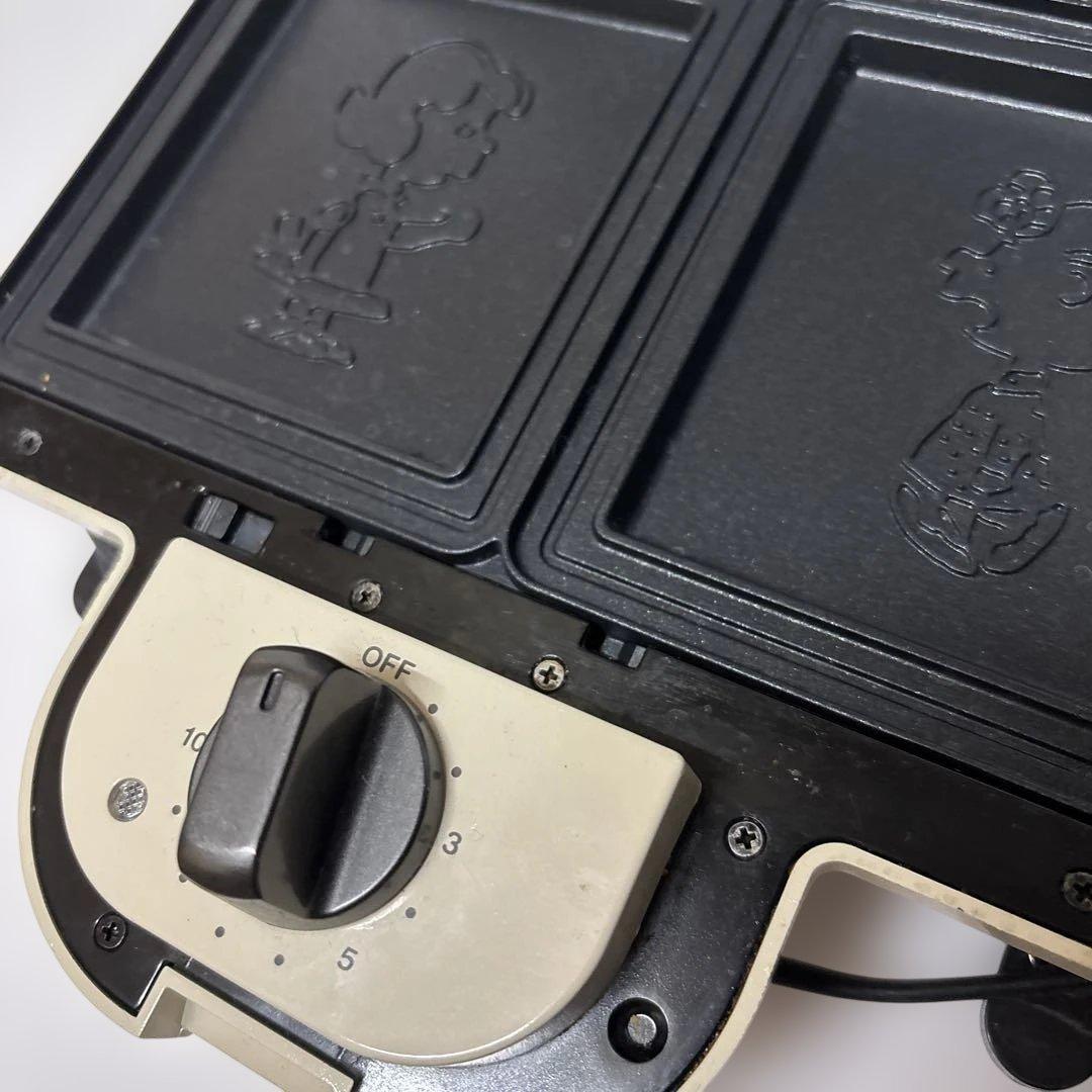 BRUNO ピーナッツ ホットサンドメーカー ダブル