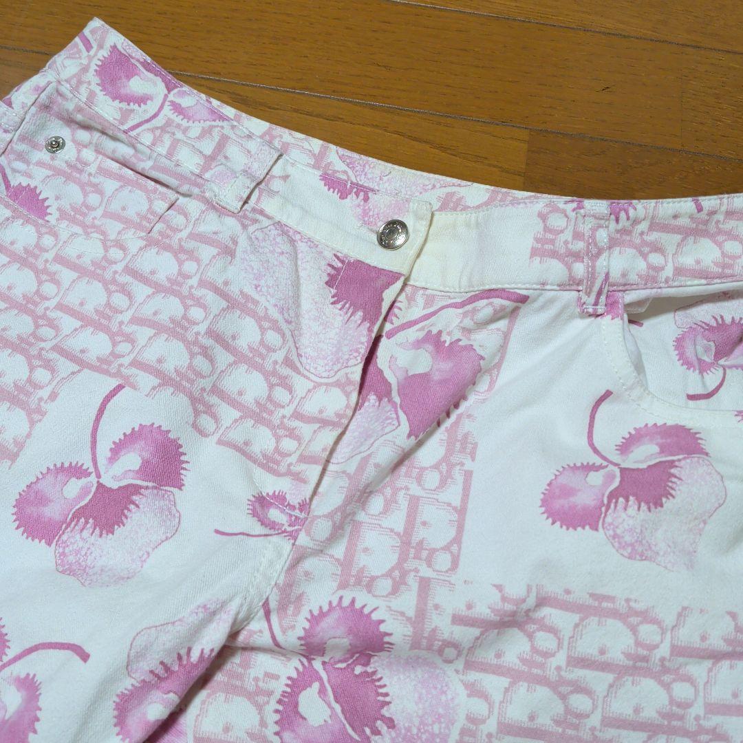 クリスチャン・ディオール Dior トロッター パンツ カプリパンツ