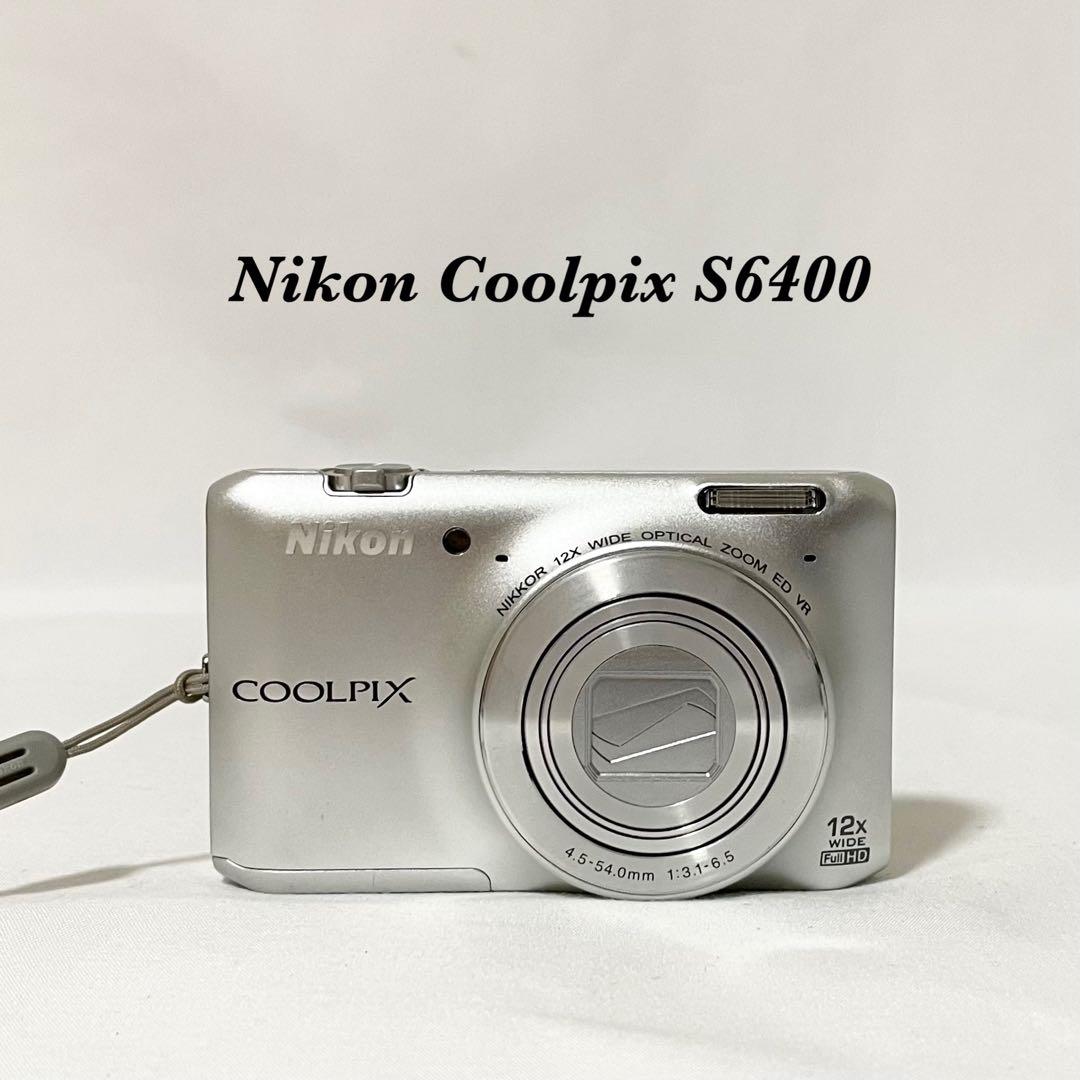 【完動品】Nikon Coolpix S6400 デジタルカメラ 動作確認済み
