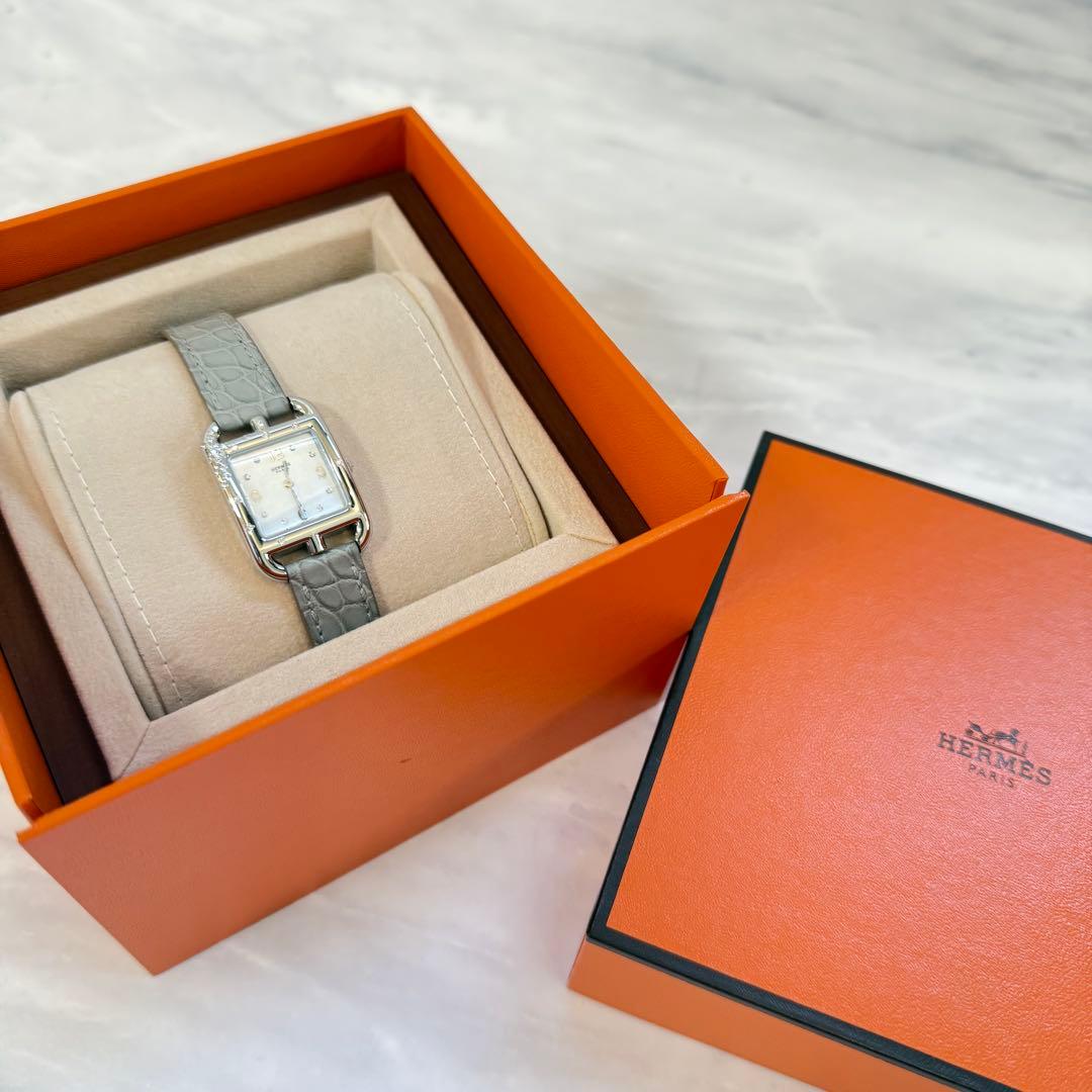 新品未使用 定価90万程 HERMES エルメス ケープコッド 腕時計 保証書付