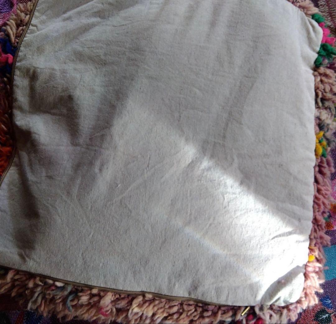 トルコ　プフ　モロッコ　ヴィンテージクッション　スザニ