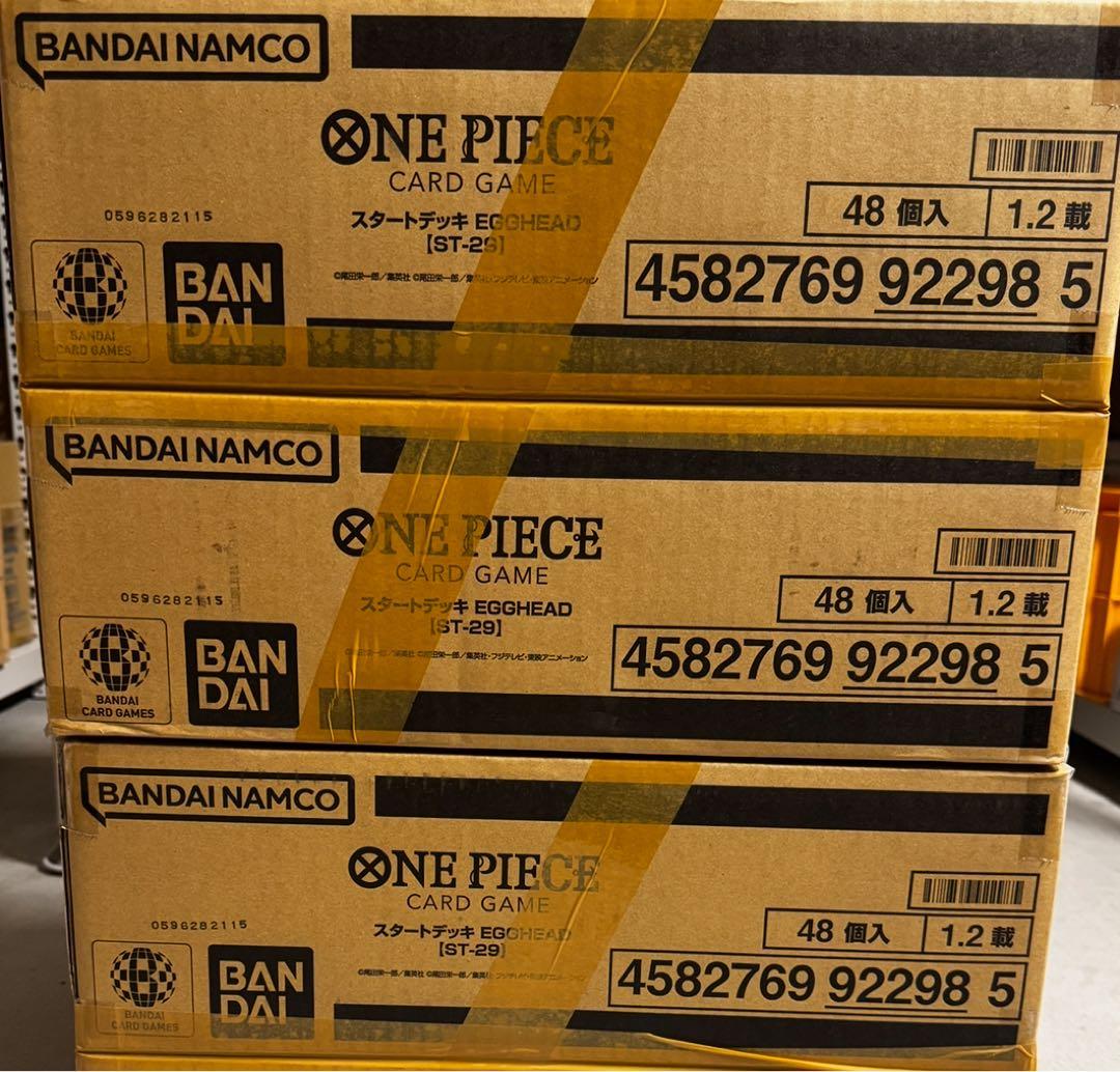 新品未開封　EGGHEAD ST-29 ワンピースカード　144箱　ST29