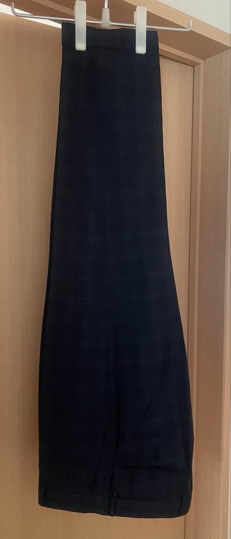 SHIPS ネイビー チェック柄スーツ上下 サイズ 46《美品》