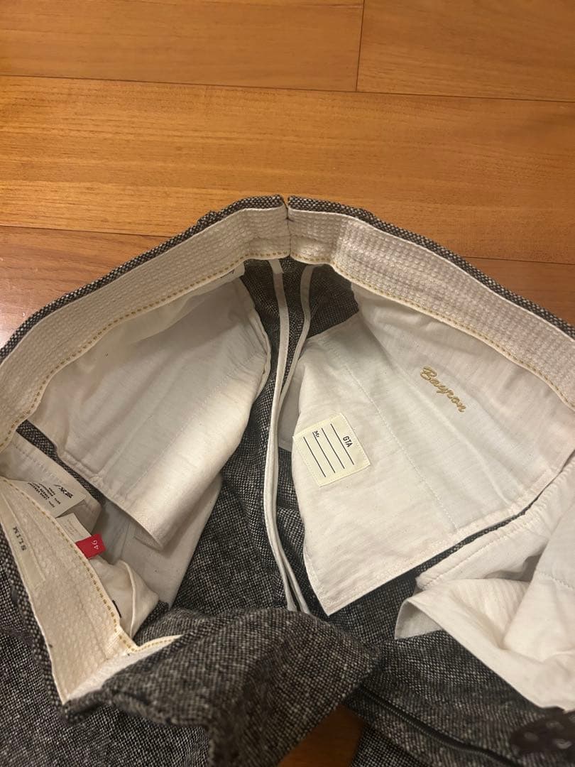 GTA ワンプリーツ パンツ 46