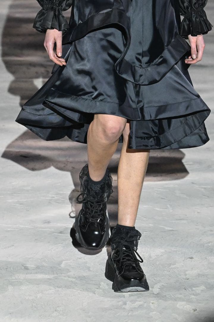 noir kei ninomiya 25FW ぺプラムジャンパースカート
