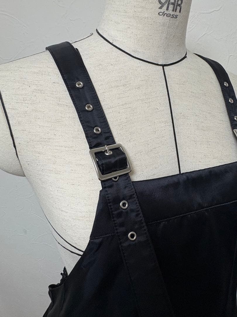 noir kei ninomiya 25FW ぺプラムジャンパースカート