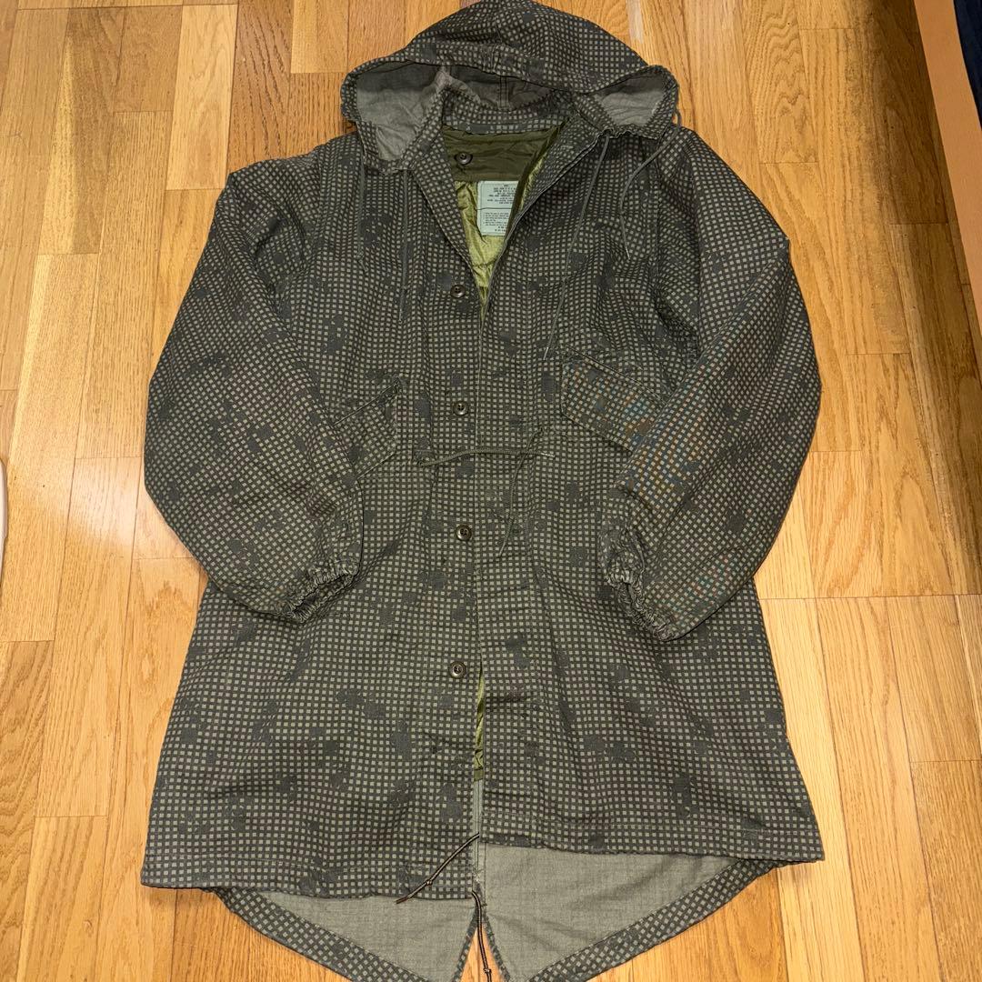 【米軍実物】ナイトカモパーカー　ライナー付きフルコンディション