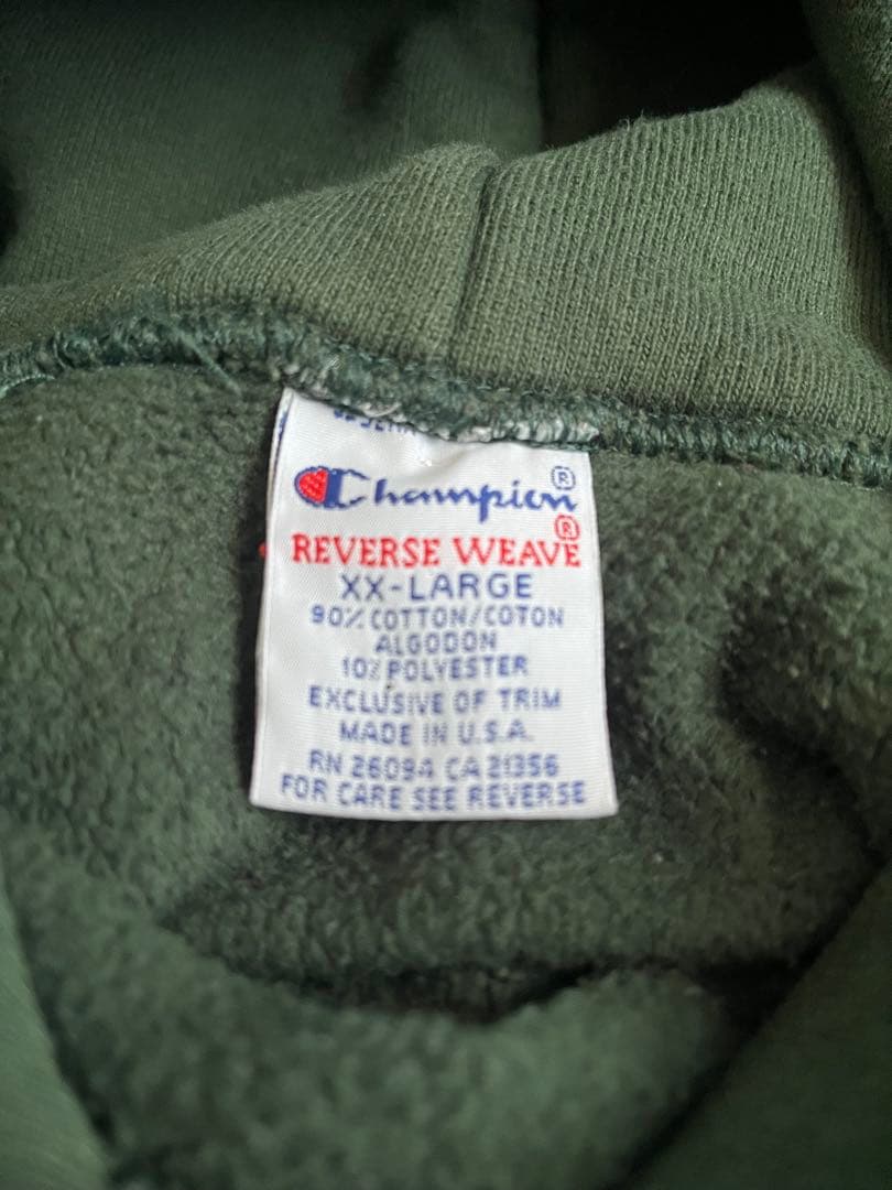 K×A×ENJOY ミシガンステイトリバースウィーブパーカー