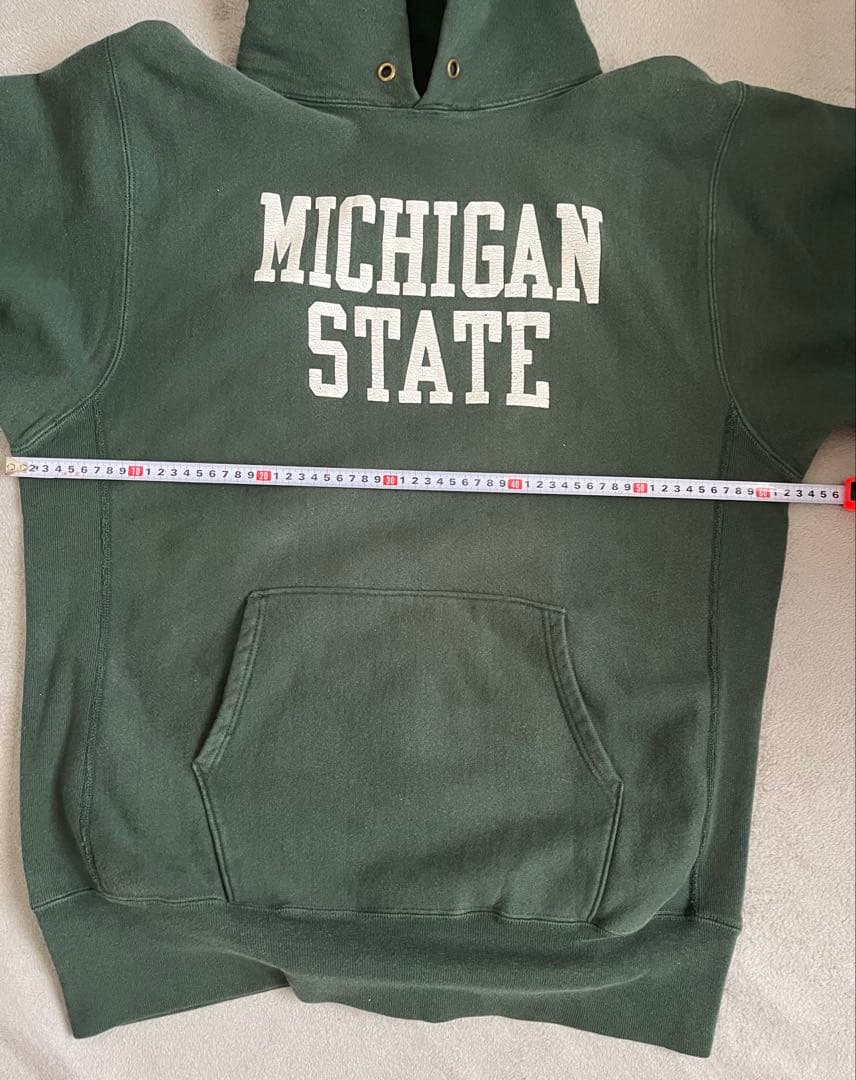 K×A×ENJOY ミシガンステイトリバースウィーブパーカー