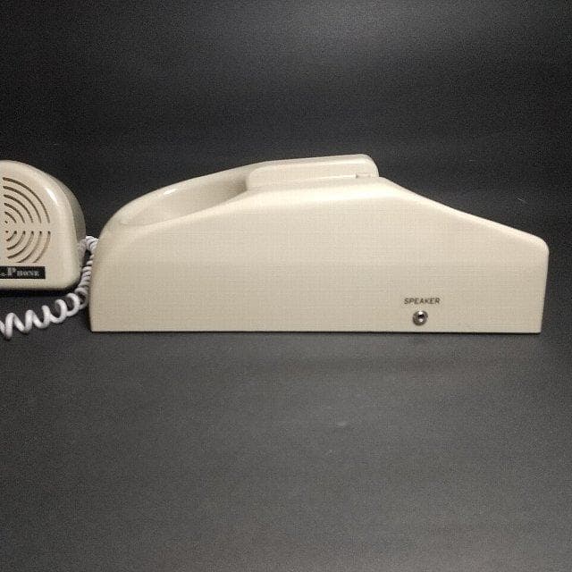 電話機をハンズフリーに 昭和レトロ「 SPEAK-R-PHONE 」未開封 美品