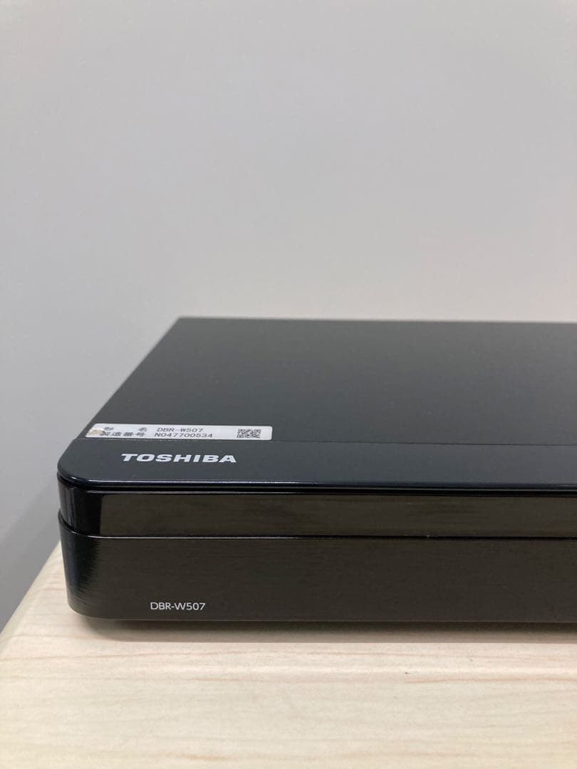 めっちゃ綺麗　TOSHIBA REGZA ブルーレイ　DBR-W 507