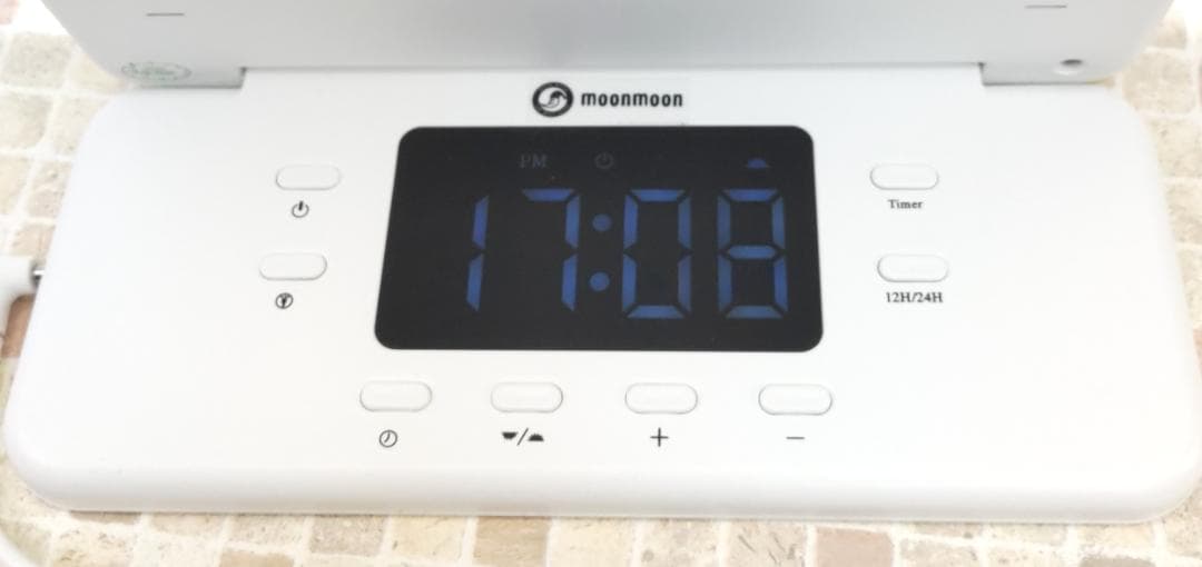 MOON MOON ムーンムーン　トトノエライト 光目覚まし時計　GQ-L3