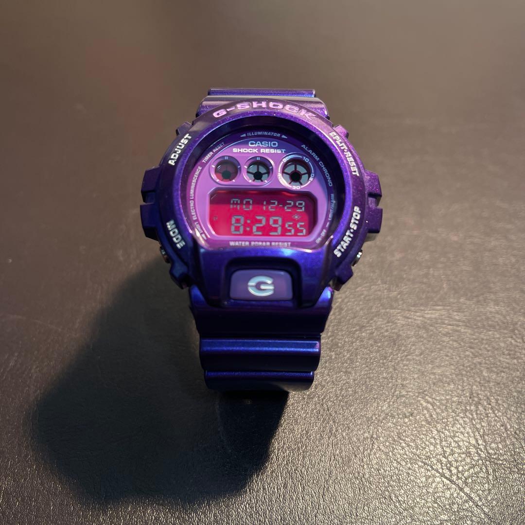 G-SHOCK 腕時計 クレイジーカラーズ パープル DW-6900CC-6JF