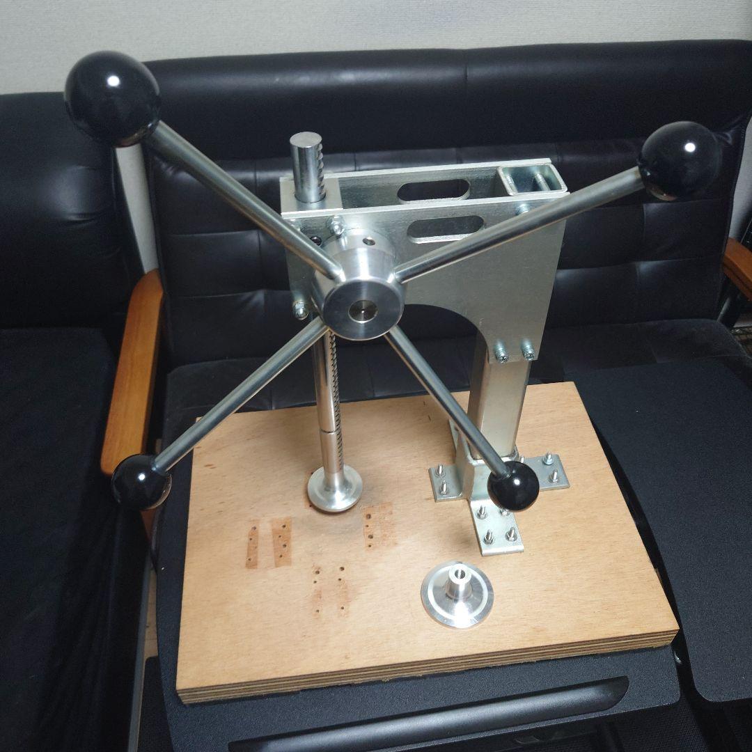 三階松さんの旧プレスマシン＋1500用スペーサー