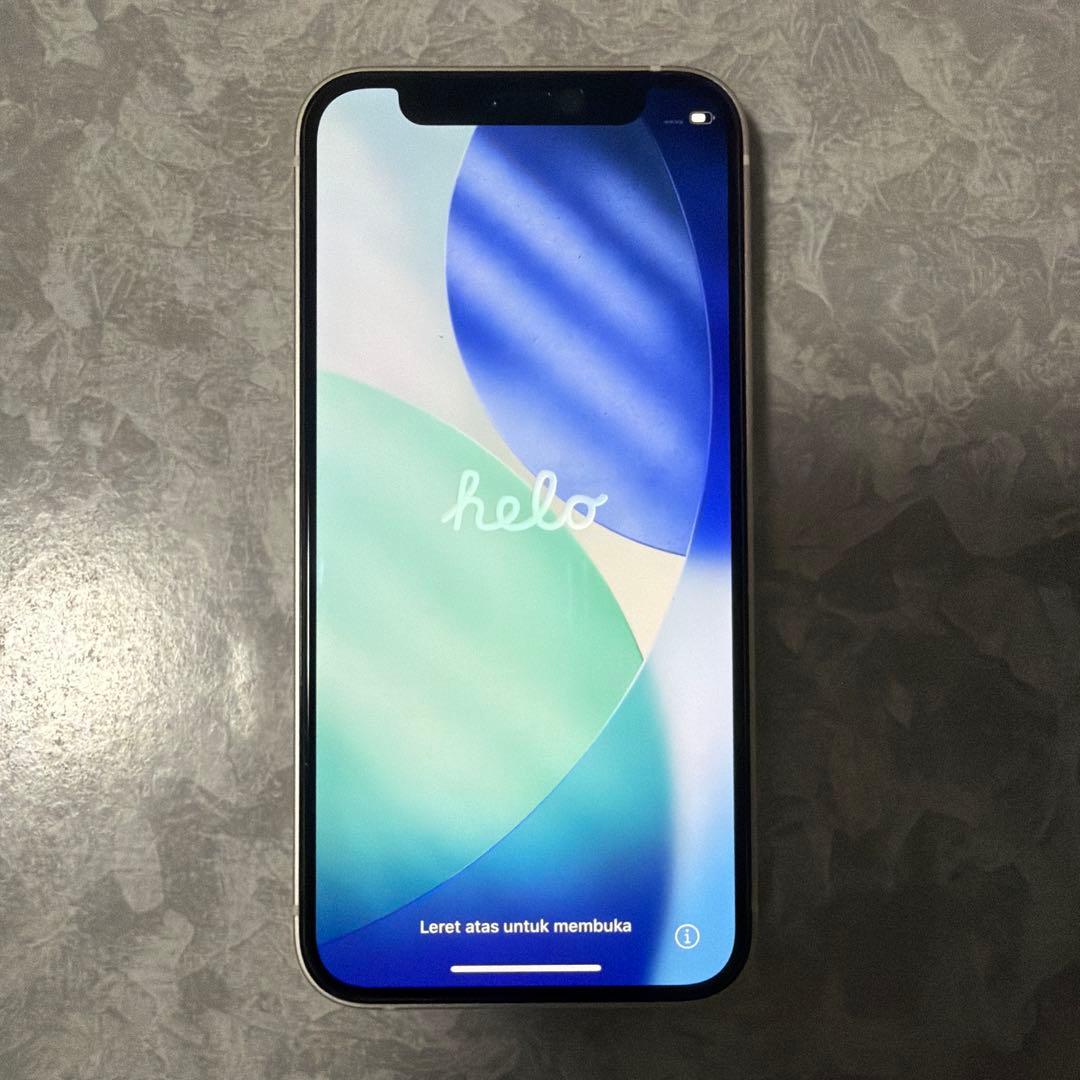 【美品】Apple iPhone 12 mini 256GB ホワイト　本体