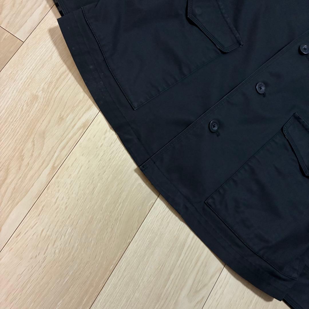 極美品✨バーバリーブラックレーベル ミリタリー コットン ジャケット L 黒