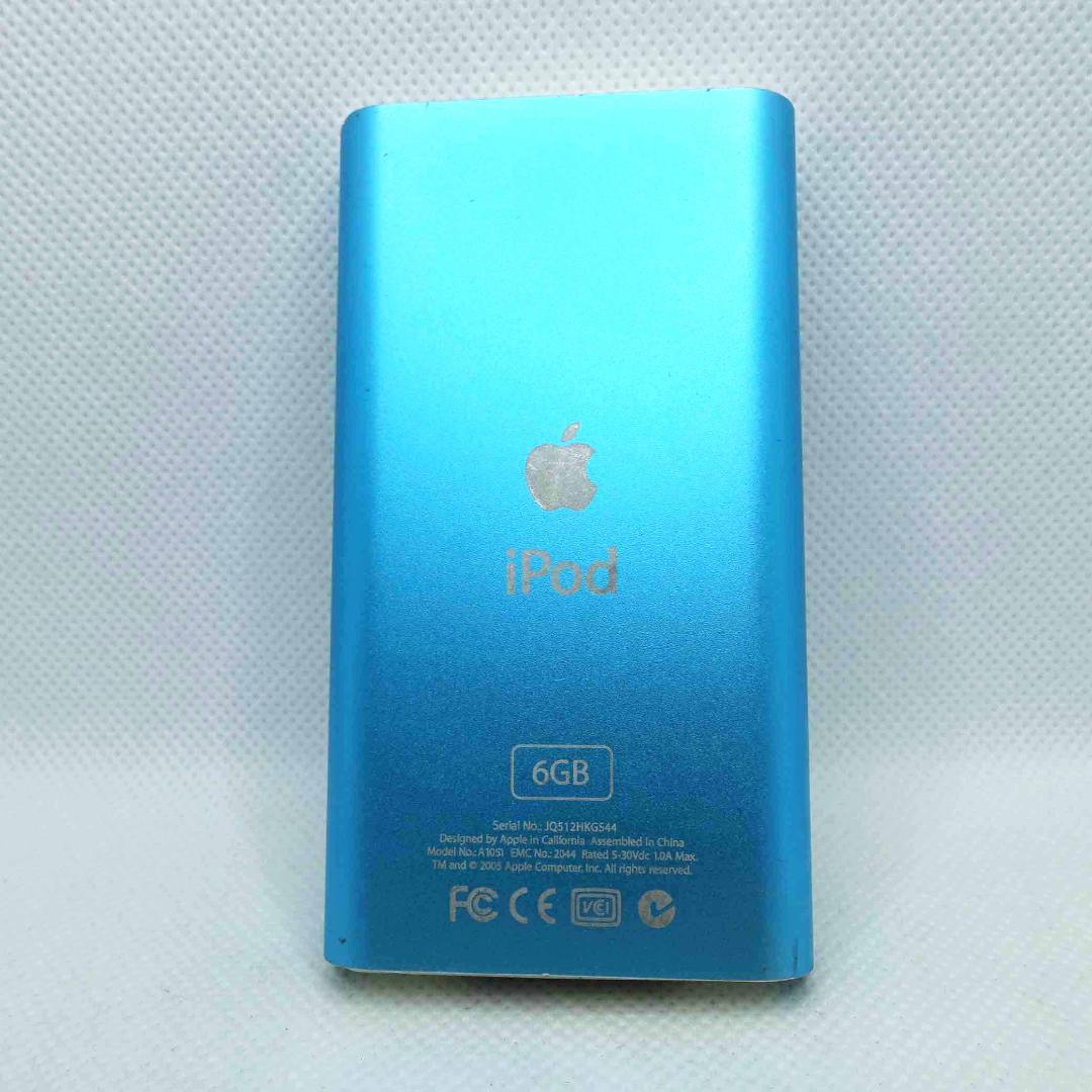 【大容量化・電池交換メンテ済】iPod mini 第2世代 128GB ブルー