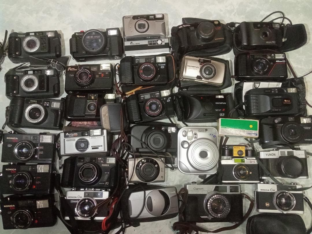 コンパクトカメラ レンジファインダー トイカメラ ジャンク品 まとめ売り 32台