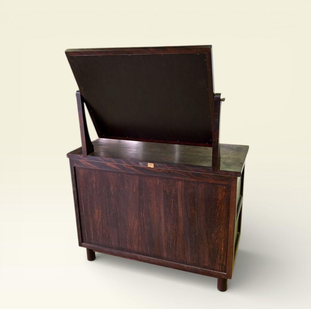 松本民芸家具 鏡台 ドレッサー W約94cm H約125.5cm D約44cm