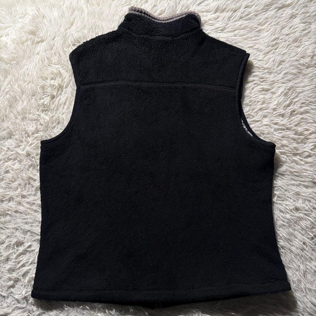 【希少】patagonia パタゴニア　R4 ベスト　ブラック　黒　USA製