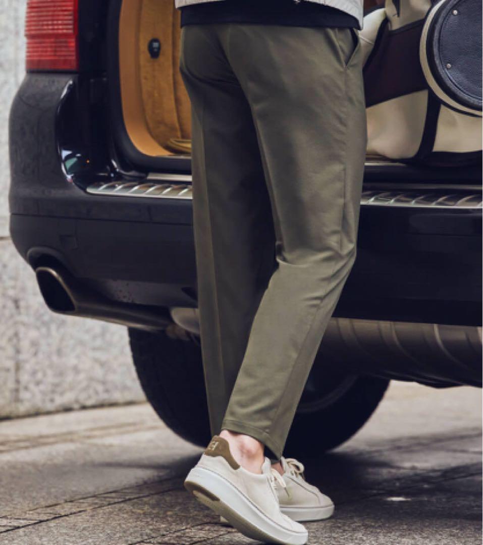 ❤️マルペンサ❤️AOURE スラックス 永久クリース ドローコード 【M】