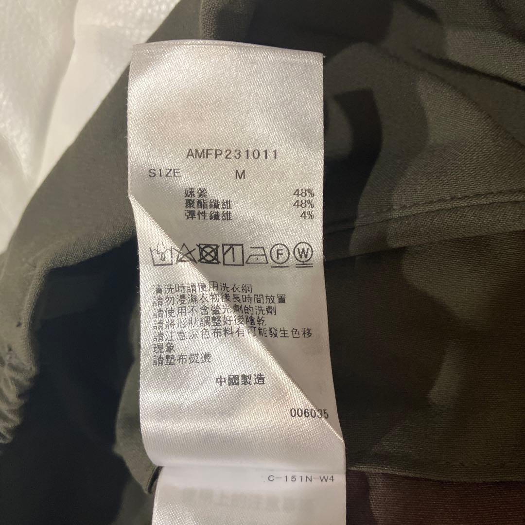 ❤️マルペンサ❤️AOURE スラックス 永久クリース ドローコード 【M】