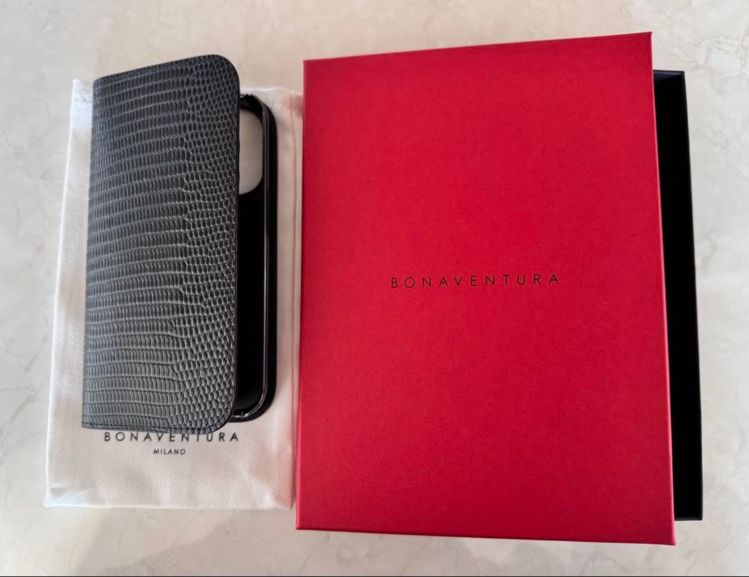 『新品未使用』 BONAVENTURA ブラックiPhone 15pro
