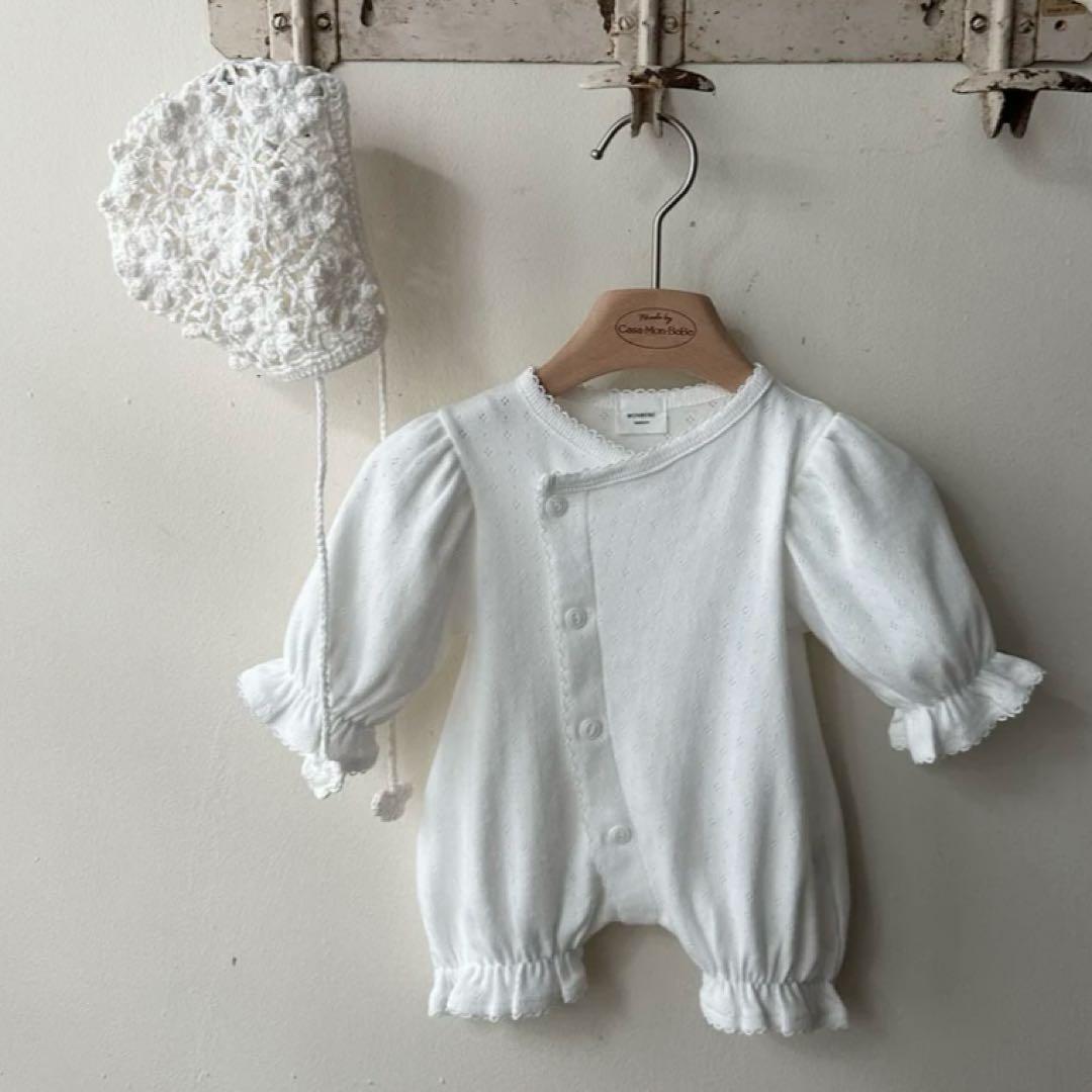 ⭐︎n⭐︎ monbebe 退院着と帽子セット