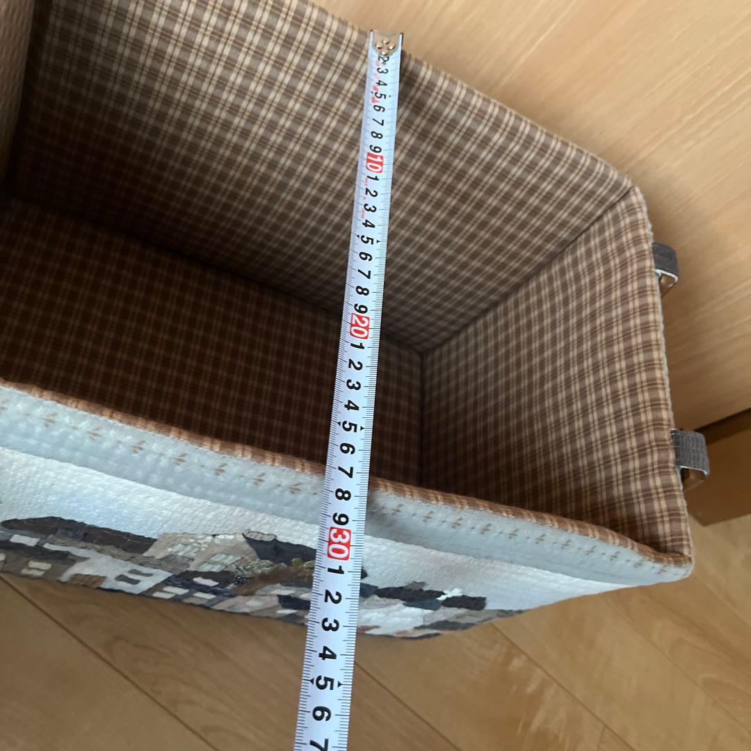 パッチワークの収納ケース