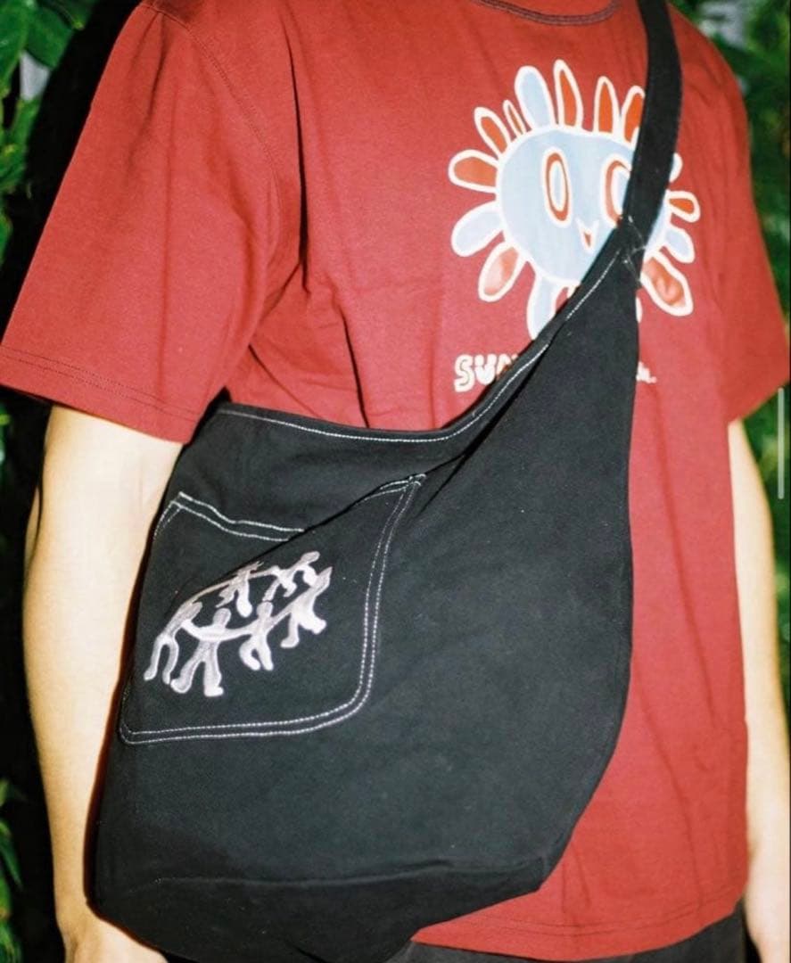 バッグ rerunstreetwear RERUN CARGO BAG BLACK