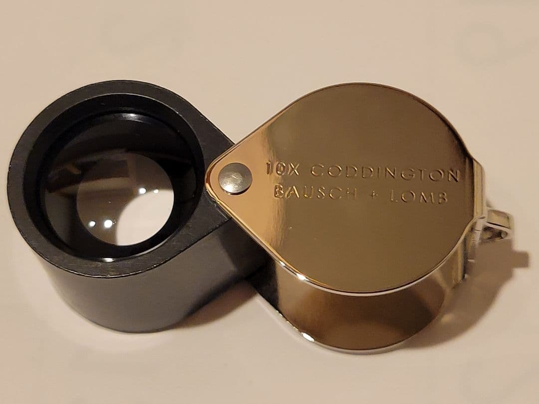 Bausch&Lomb ボシュロム ルーペ アメリカ製10倍 コディントン