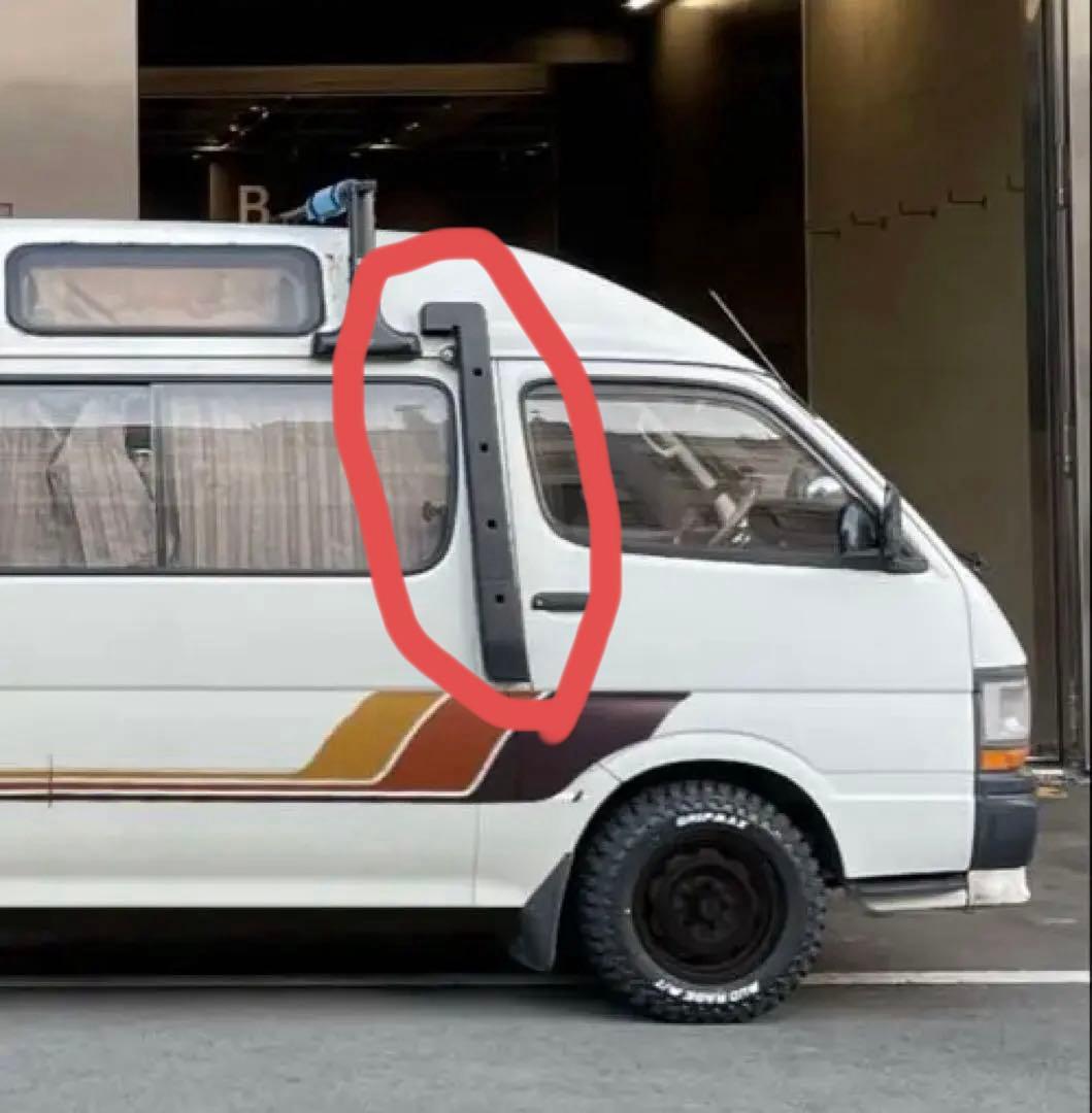 ハイエース　100系　シュノーケル　スノーケル　エアロ　防災アイテム