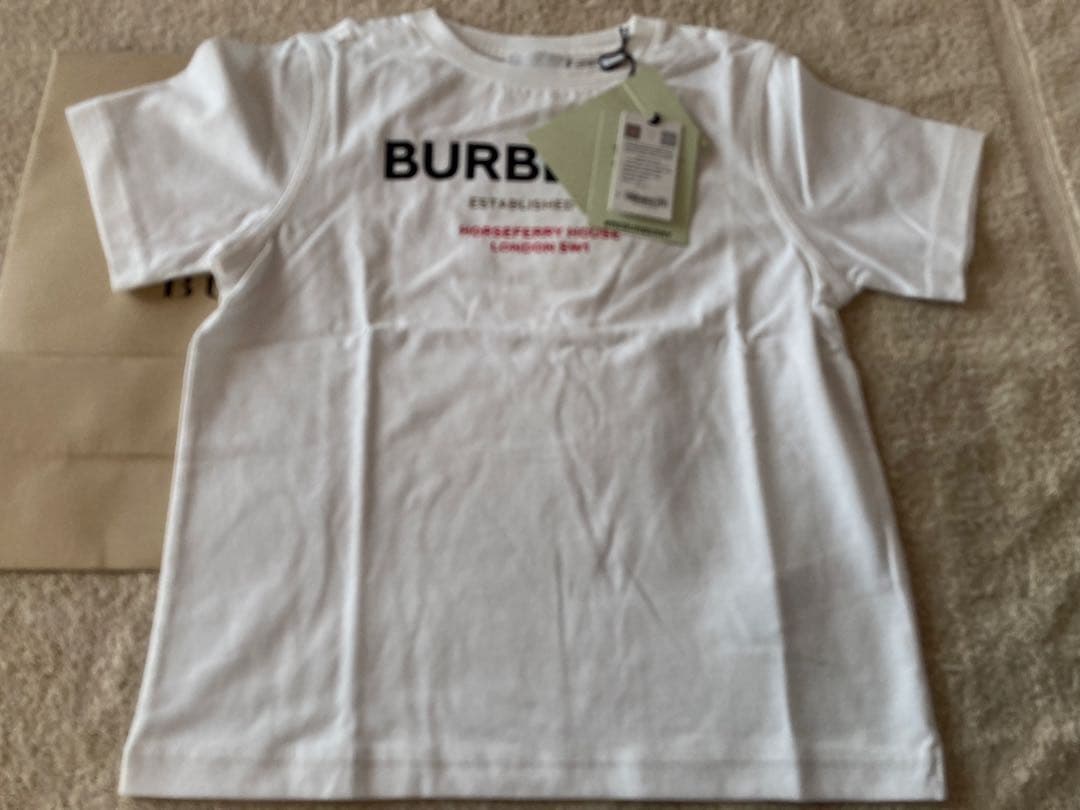 BURBERRY バーバリー　 ホースフェリープリント　ロゴ　Tシャツ