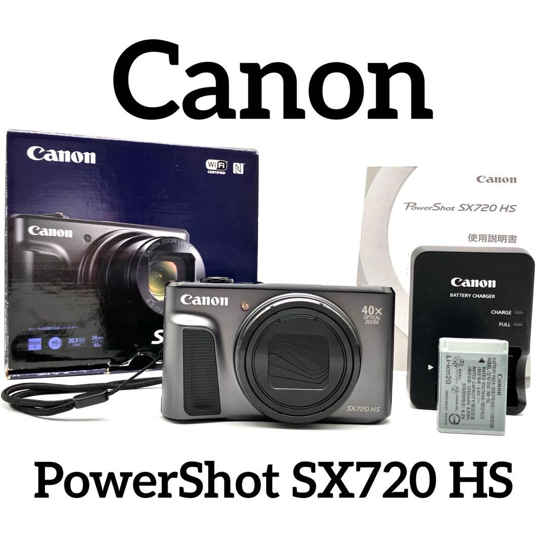 美品♪ Canon PowerShot SX720 HS ブラック