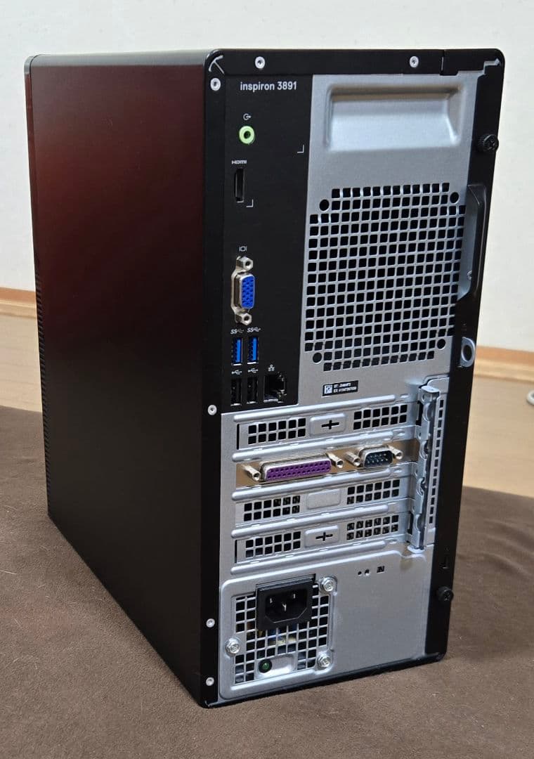 Windowsデスクトップ dell Inspiron3891