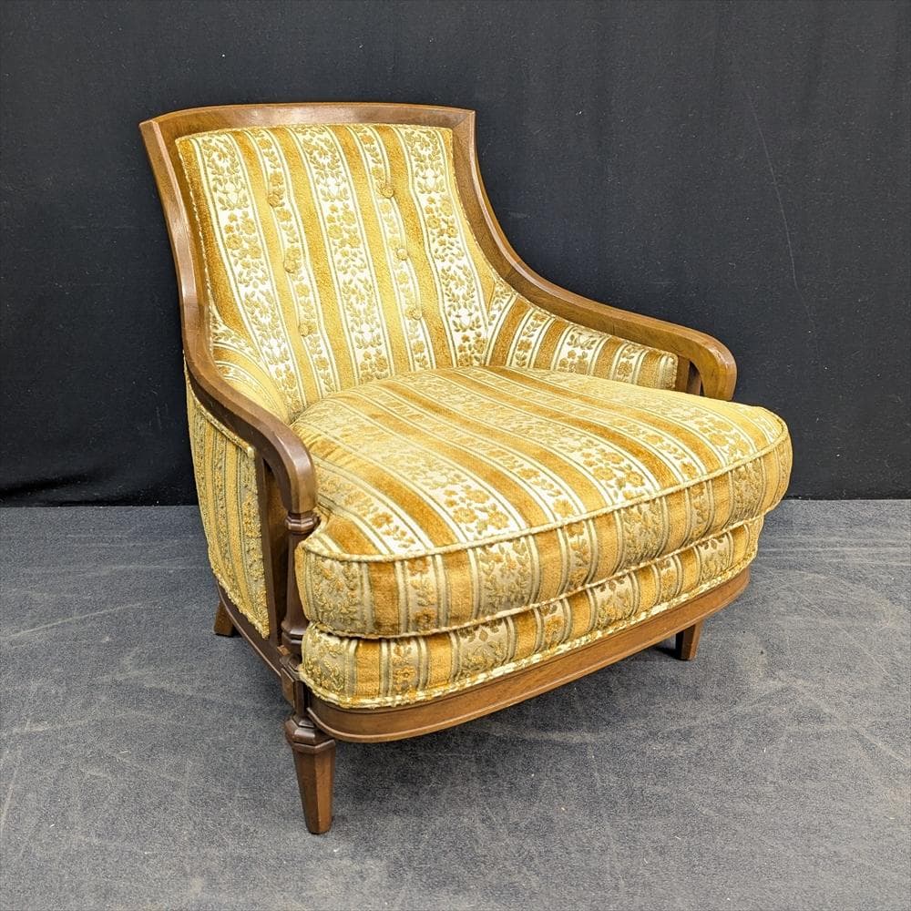 ドレクセルヘリテイジ　アップホルスタリー　1人掛けソファ　1P　シングル　A