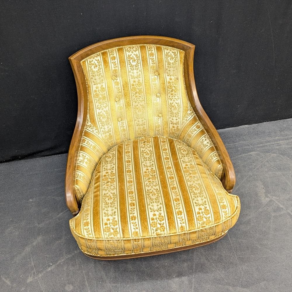 ドレクセルヘリテイジ　アップホルスタリー　1人掛けソファ　1P　シングル　A