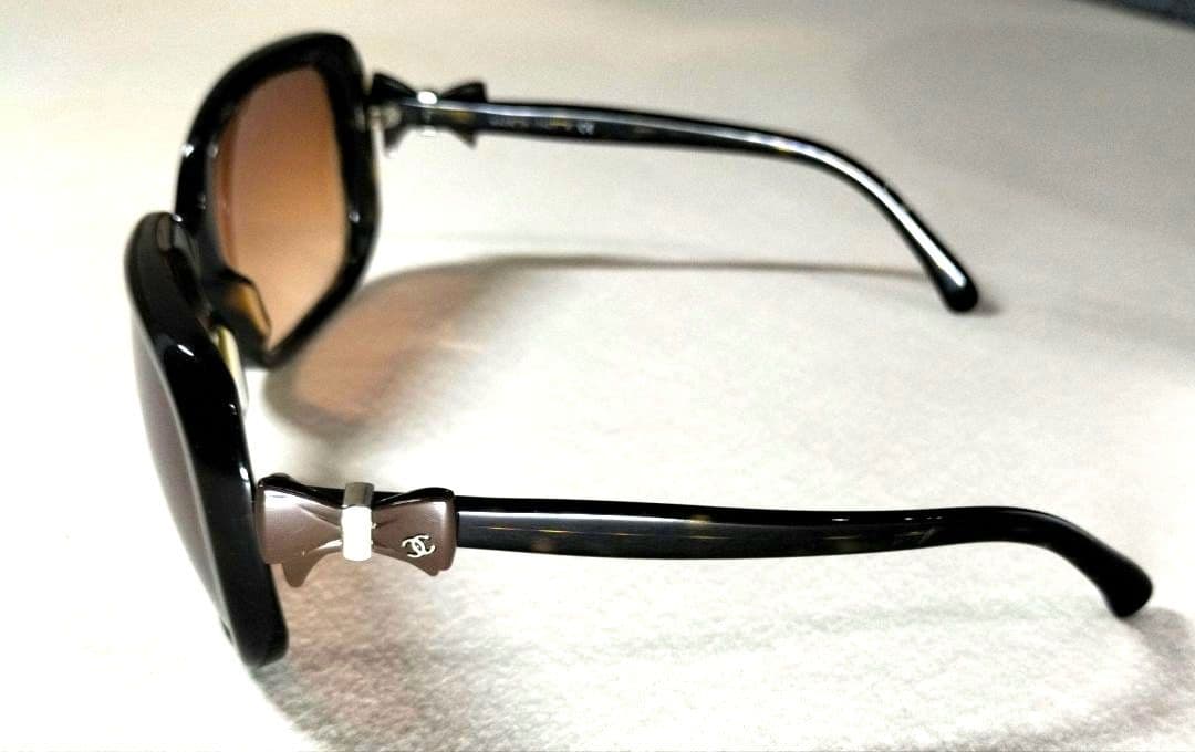 良品 CHANEL シャネル 5171 サングラス サイドリボン レディース