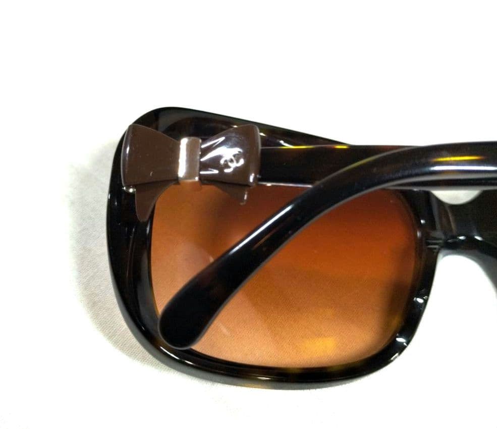 良品 CHANEL シャネル 5171 サングラス サイドリボン レディース